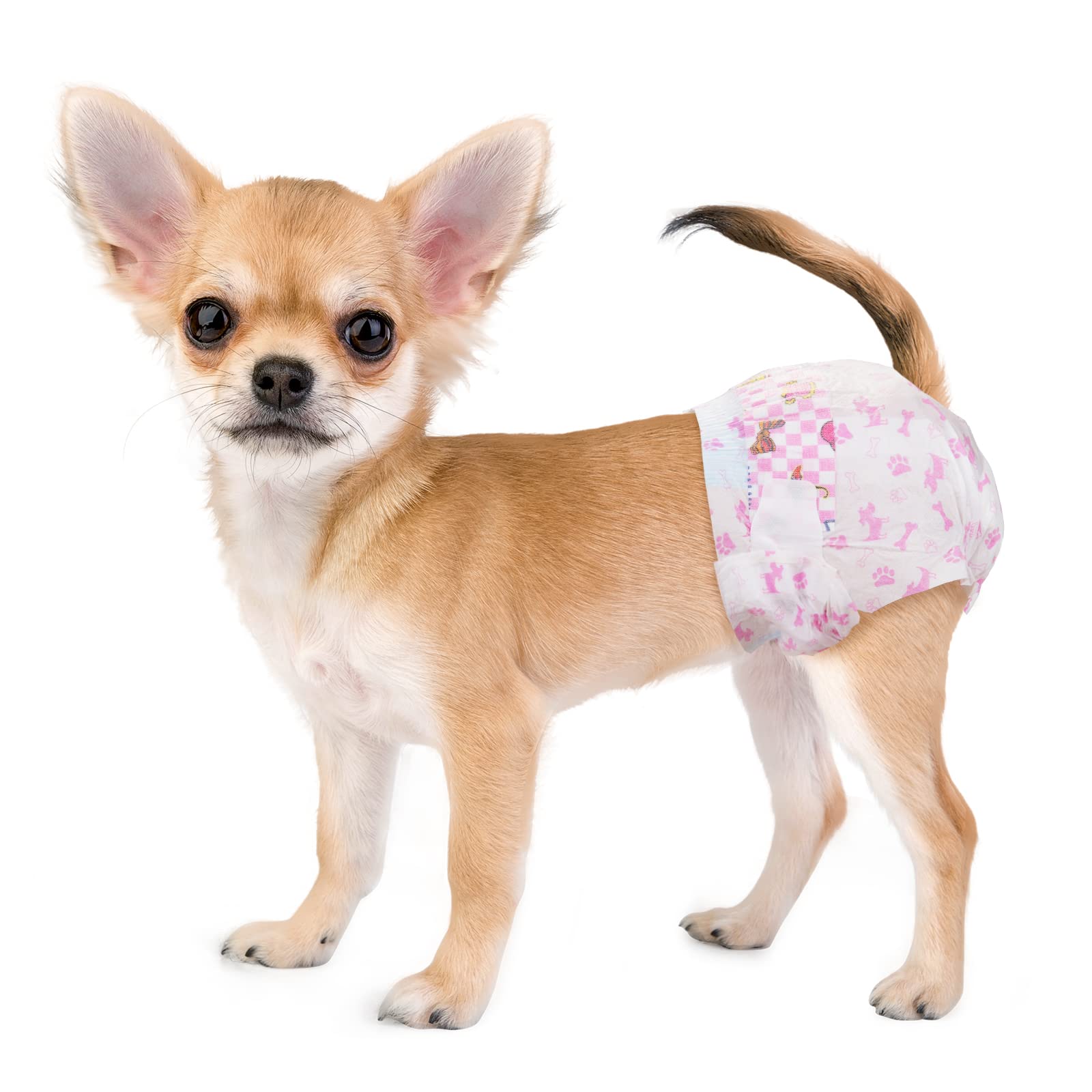 Dono disposable dog diapers female fit for secure, leak-free wear