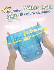 Dono dog diapers with 360° wrap fit prevent slipping and leaks.