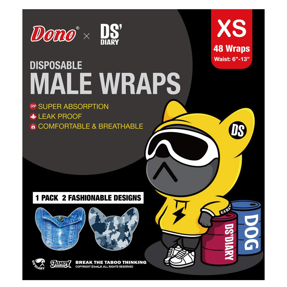 Dono wraps as an incontinence solution to keep living spaces cleaner.