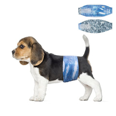 Dono dog diapers male wraps packaging display for easy on-the-go protection.