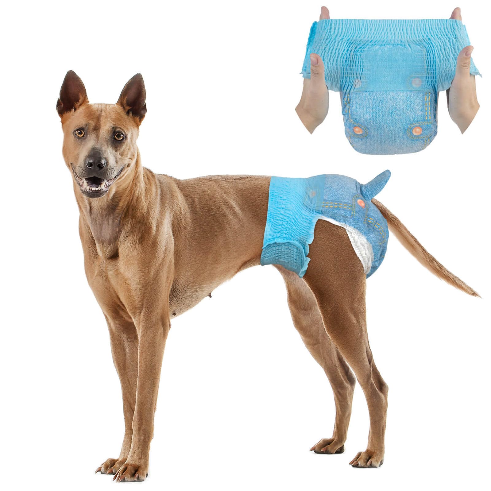Dono dog diapers pull-on design for secure, mess-free daily wear.