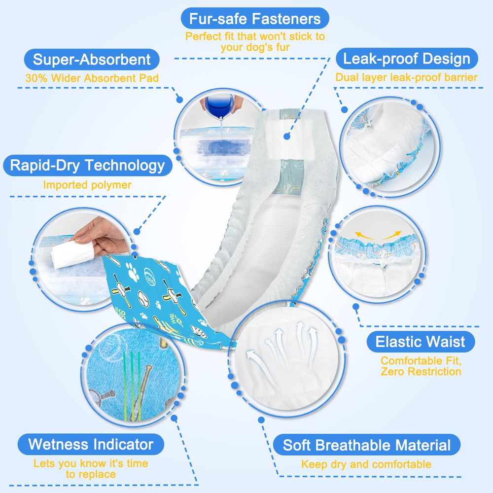 Dono disposable wraps have adjustable fasteners for a snug fit.