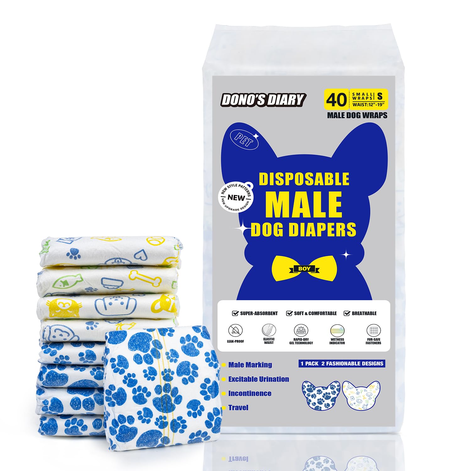 Dono dog wraps are ideal for travel and on-the-go protection.