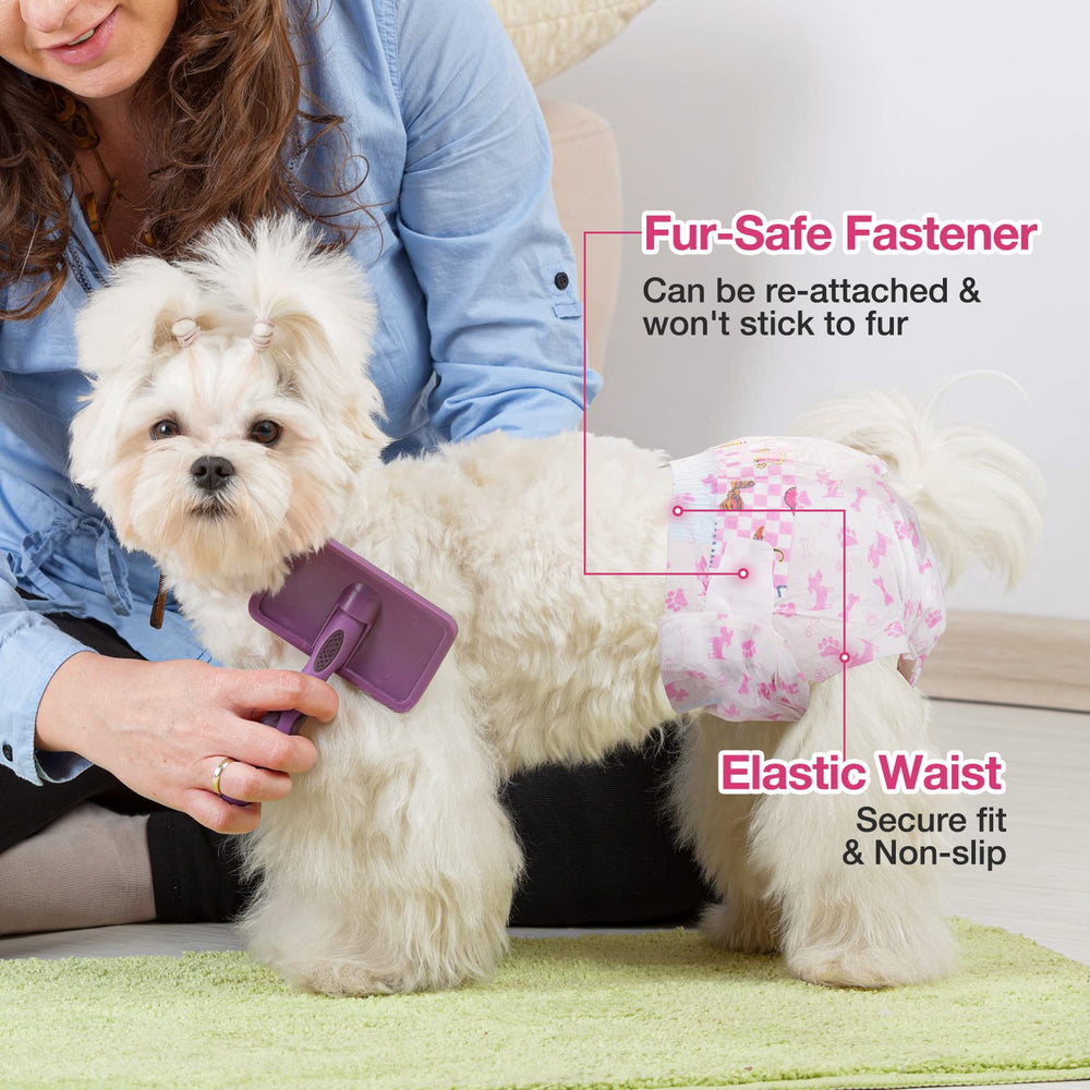 Dono adjustable tail hole helps secure the diaper for different tails