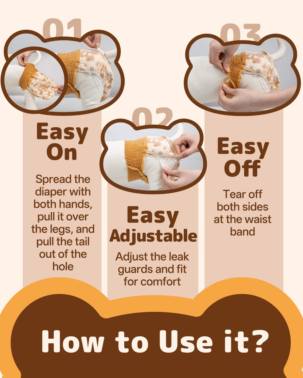 Dono overnight protection helps keep dogs dry on long trips