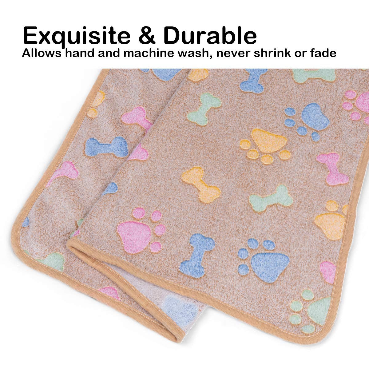 Dono pet resting blanket on couch or crate keeps pets cozy.
