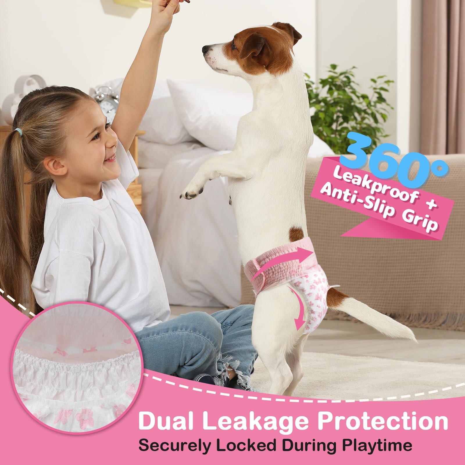 Dono breathable materials keep your dog comfortable and dry