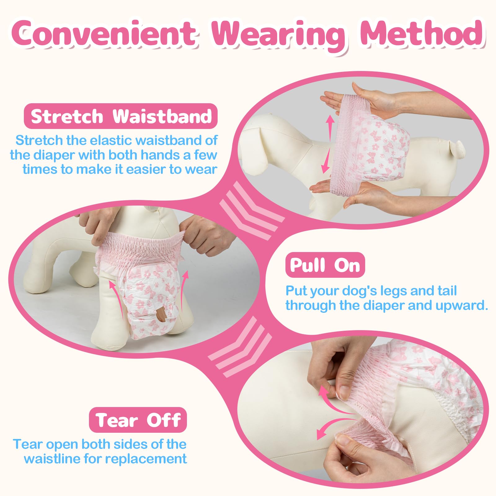 Dono travel-friendly packaging for on-the-go diaper changes