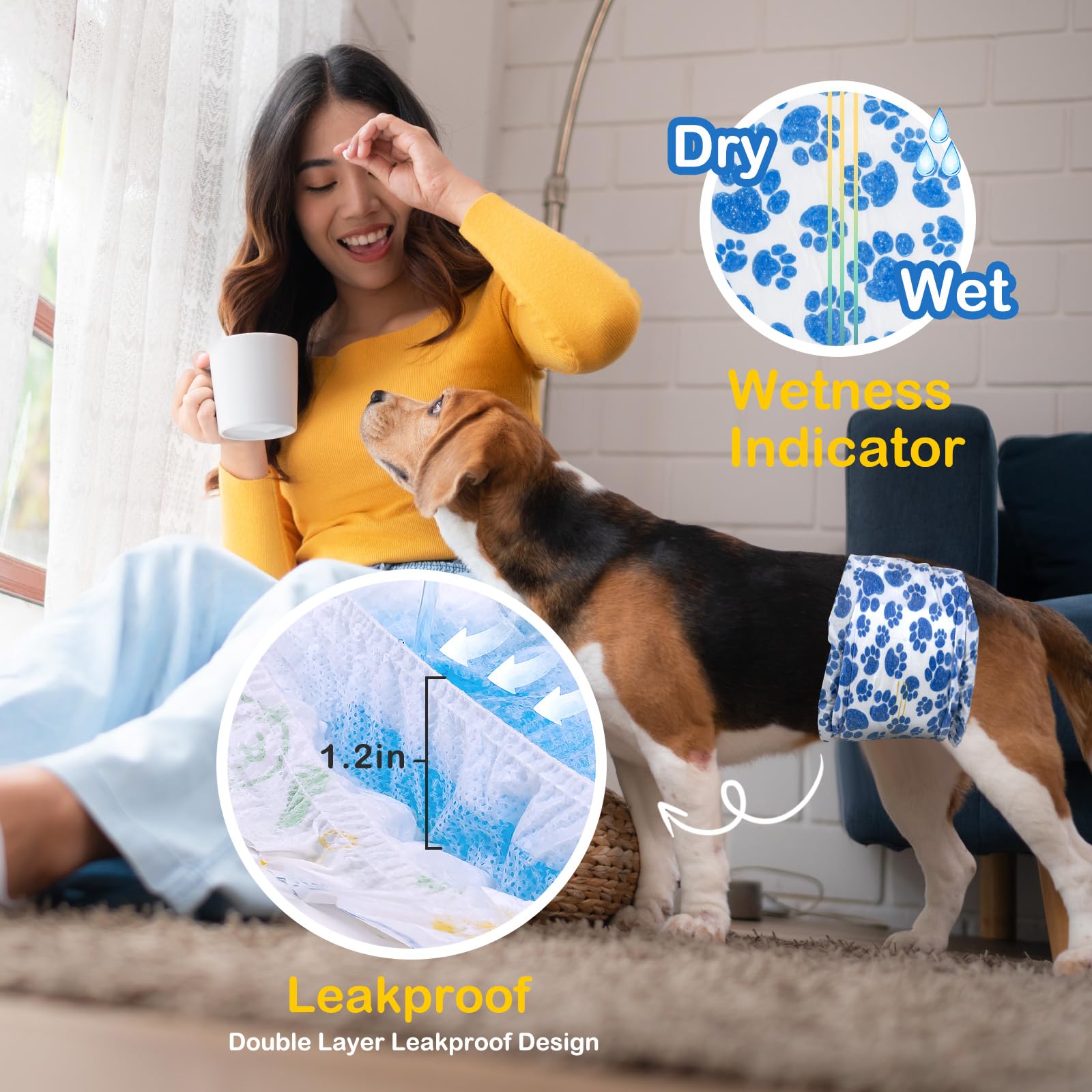 Dono soft breathable outer layer keeps your dog comfortable