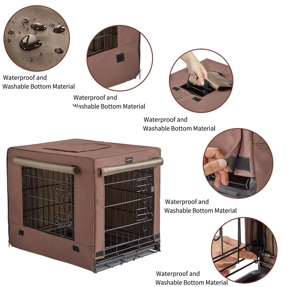 DONORO crate cover included adds privacy and protection.
