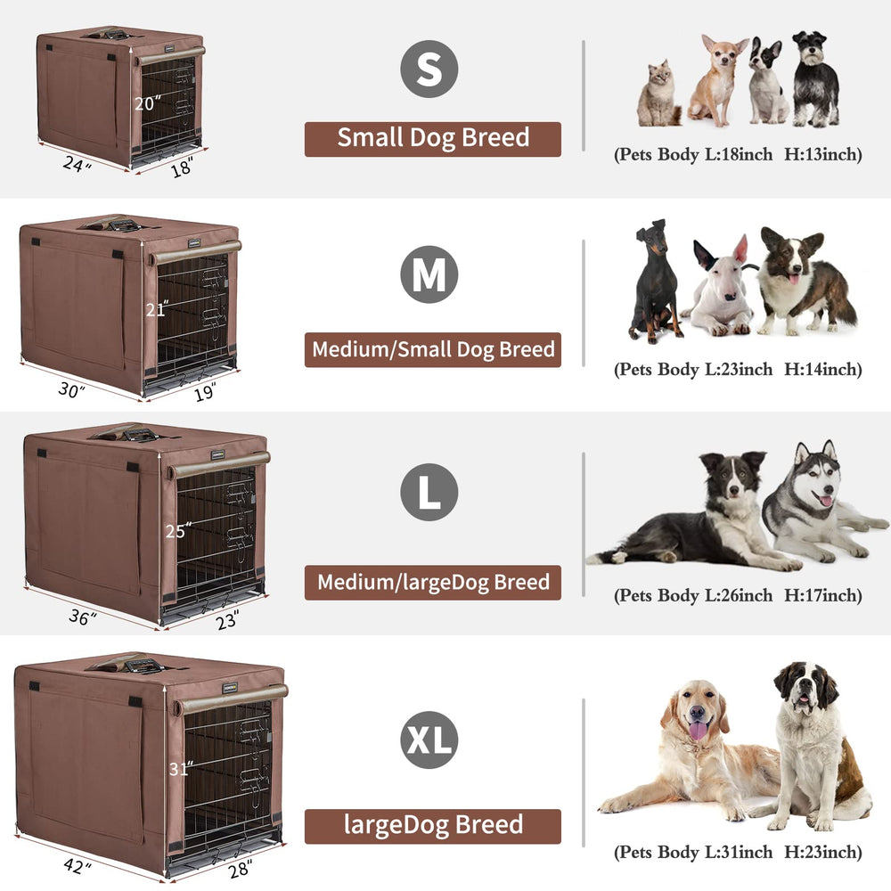 DONORO metal dog kennel construction for durability and security