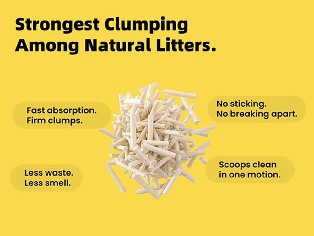 DOOBIT paw-friendly litter with soft texture supports sensitive paws.