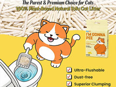 DOOBIT tofu litter pellets for reliable clumping and mess reduction.