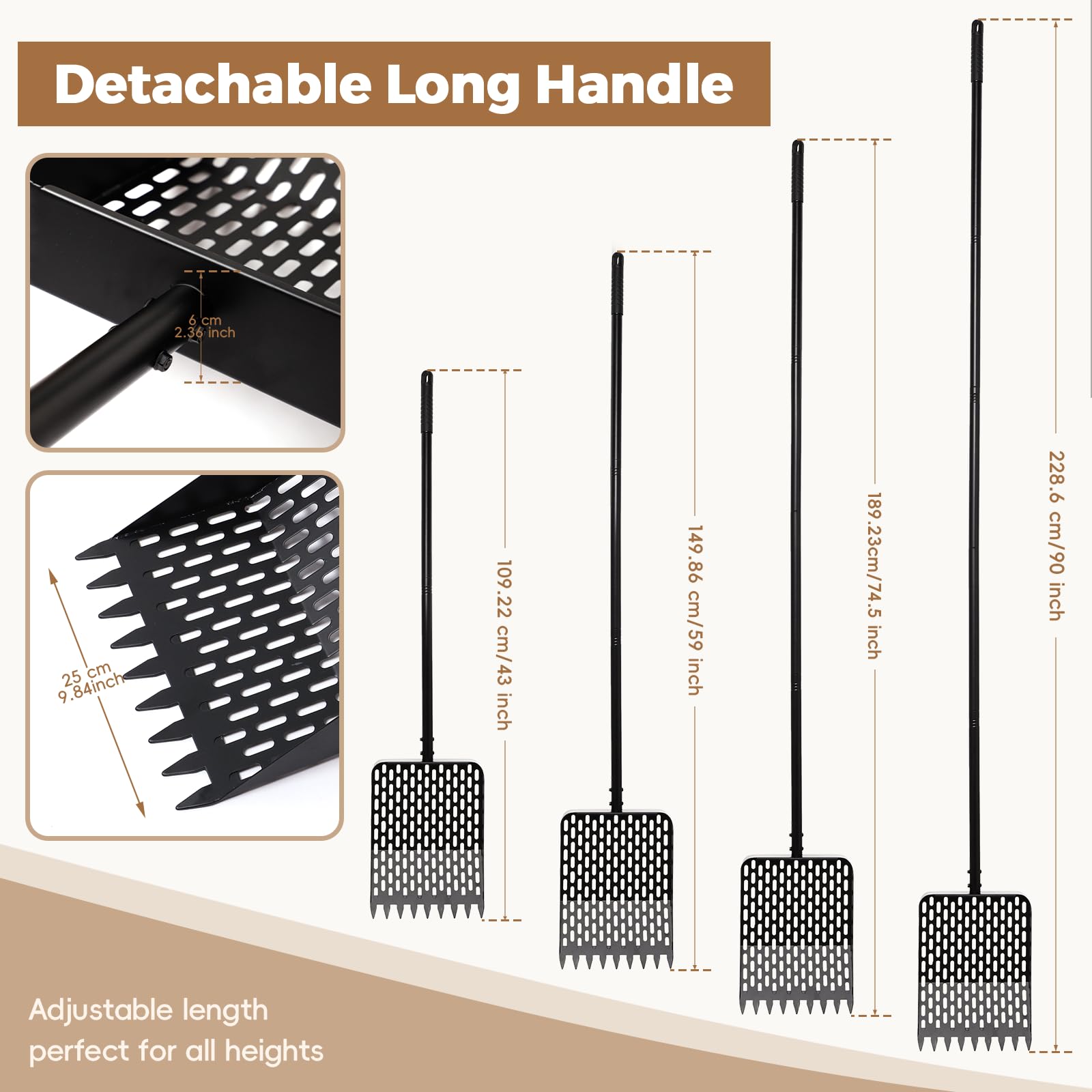 DOODLEBEAN rust-resistant surface easy to rinse and maintain.