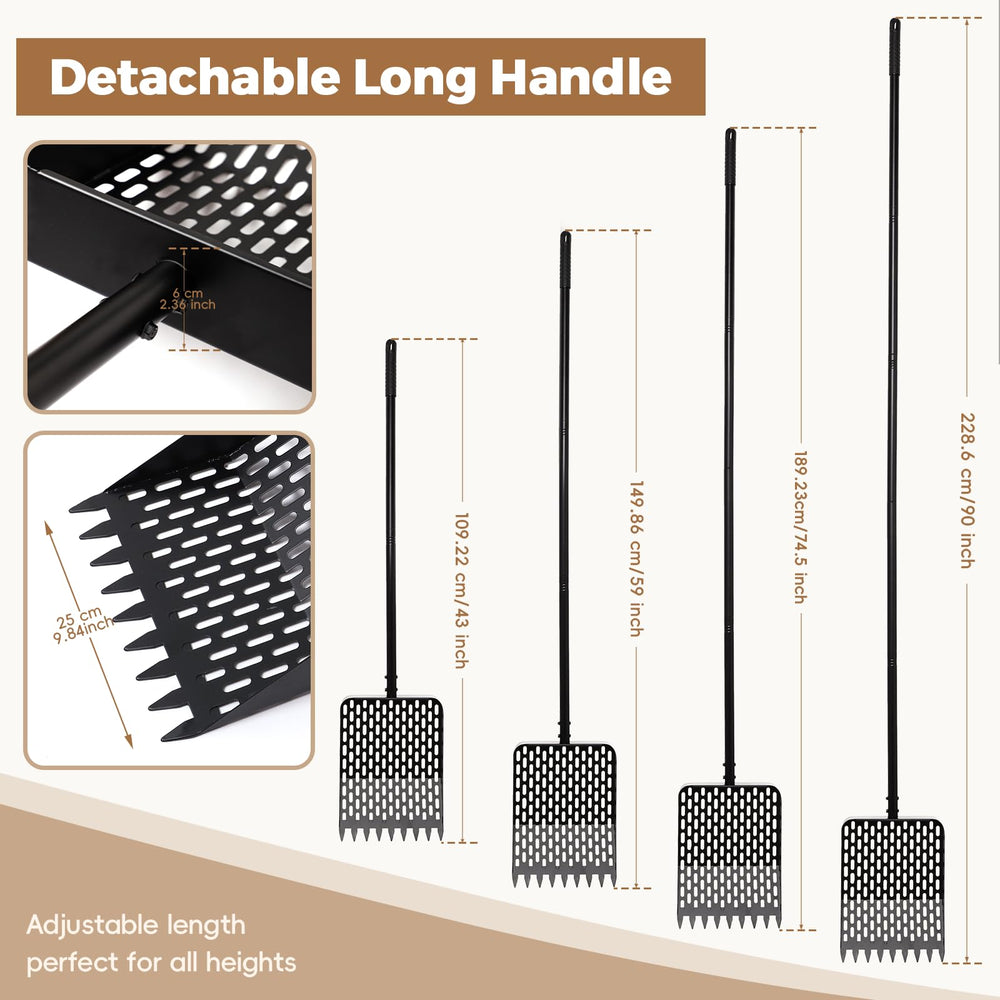 DOODLEBEAN rust-resistant surface easy to rinse and maintain.