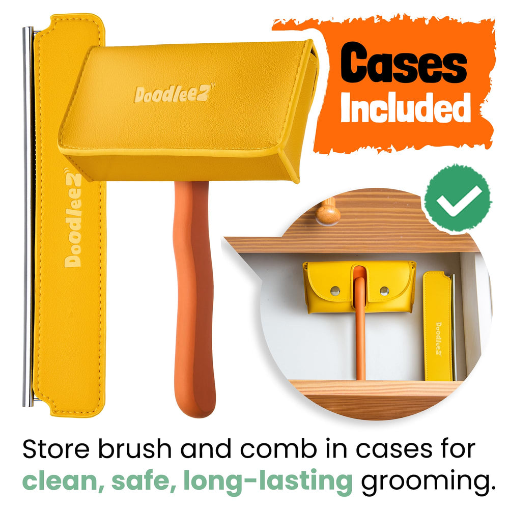 DOODLEEZ feedback-inspired design highlights solving common grooming challenges for doodle owners