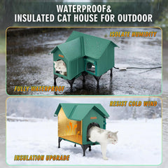 DOOKRON heated design helps maintain cozy shelter during cold nights.
