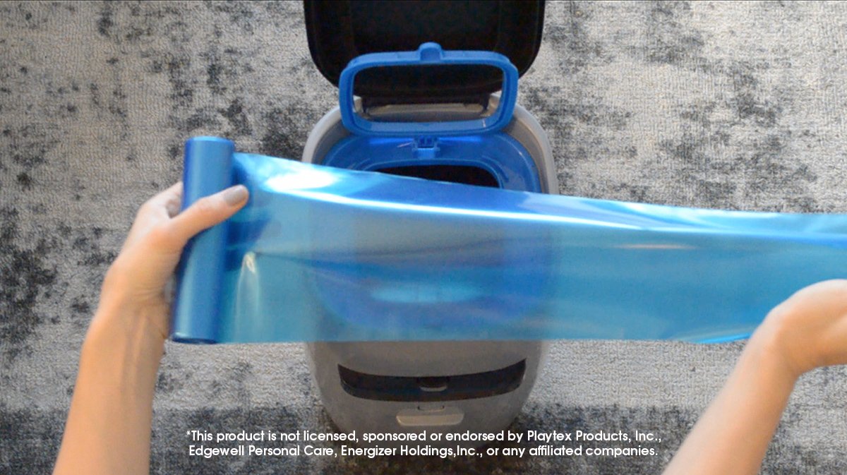 Dooli bags require no cutting, simplifying waste disposal.