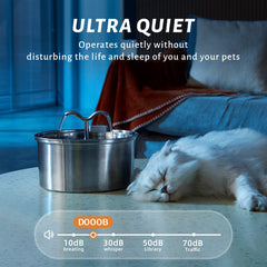 DOOOB double filtration system improves water cleanliness and taste.