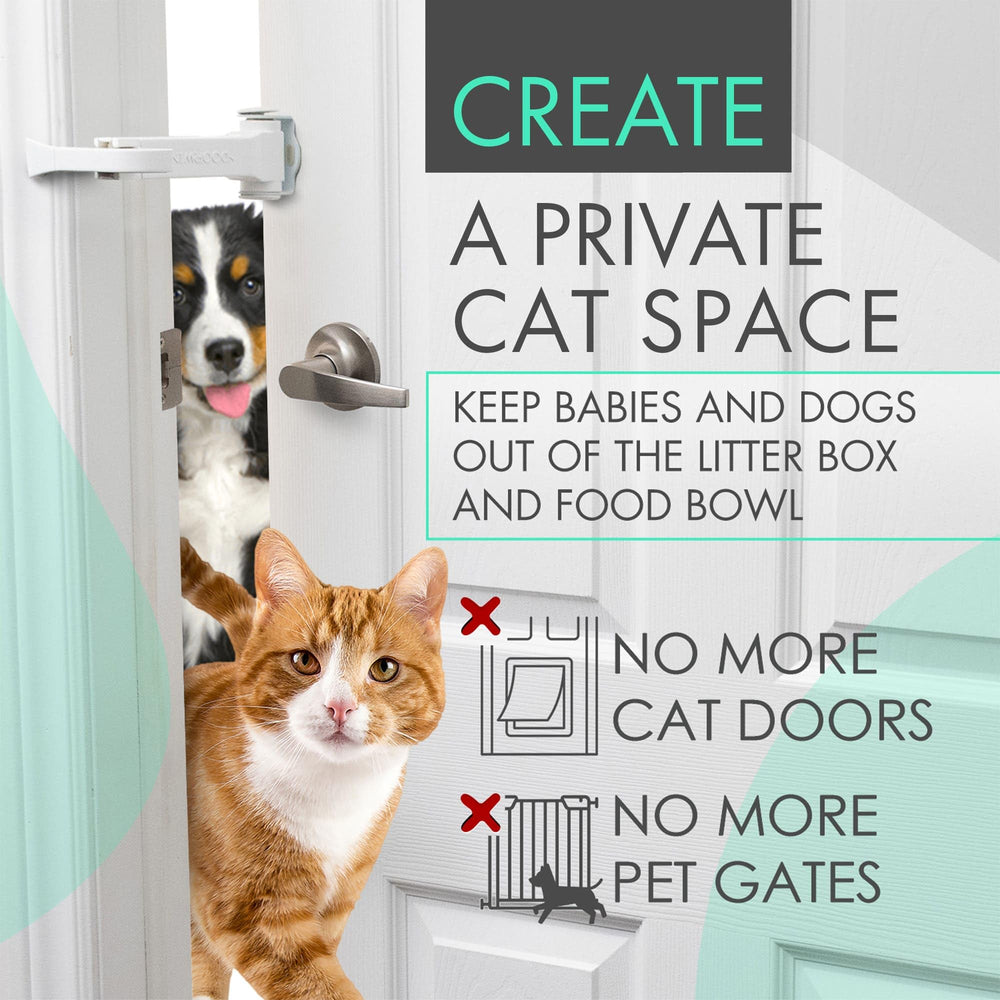 DOORWING with soft rubber pads protects surfaces during use.
