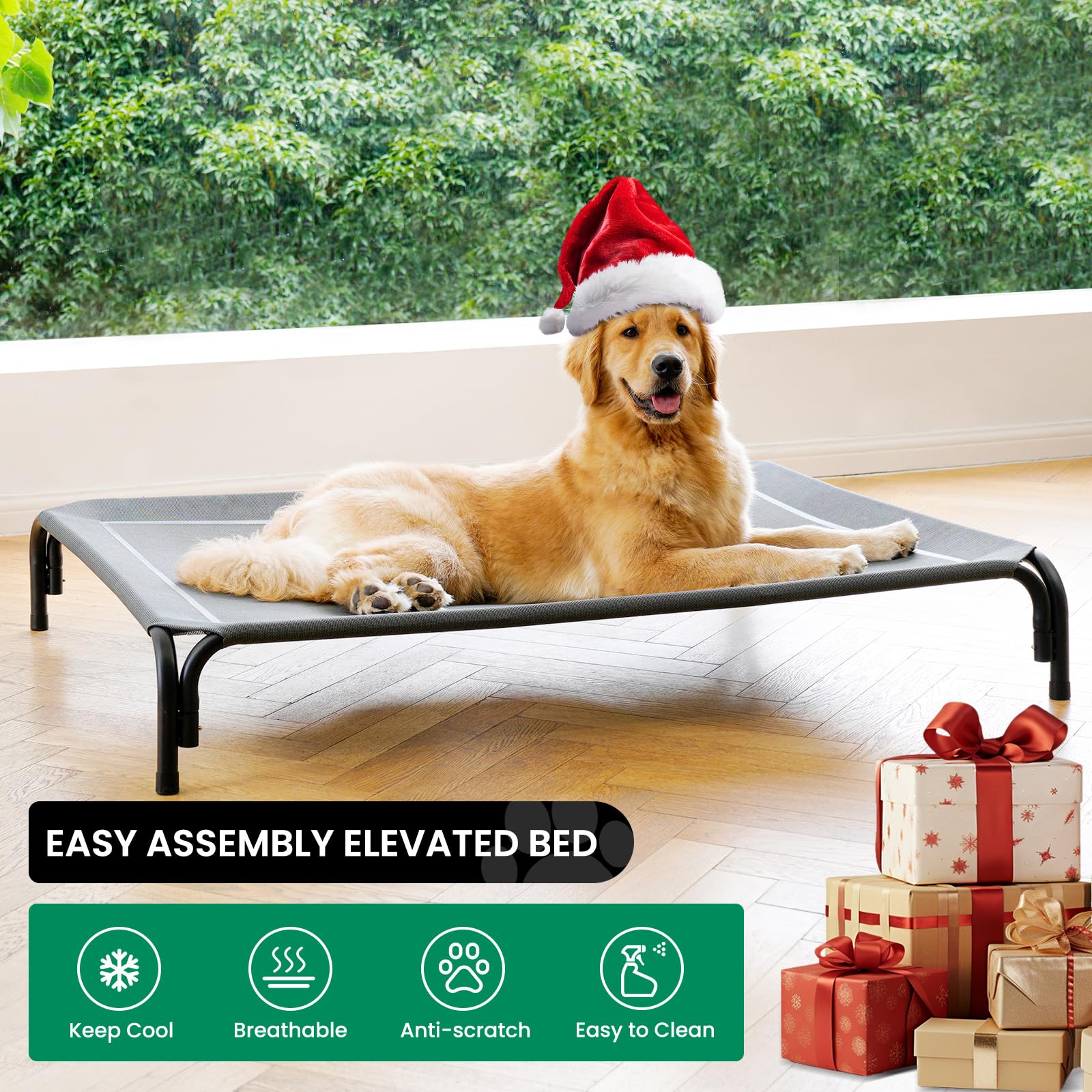 DOPEDIO mesh fabric bed for breathable cooling comfort
