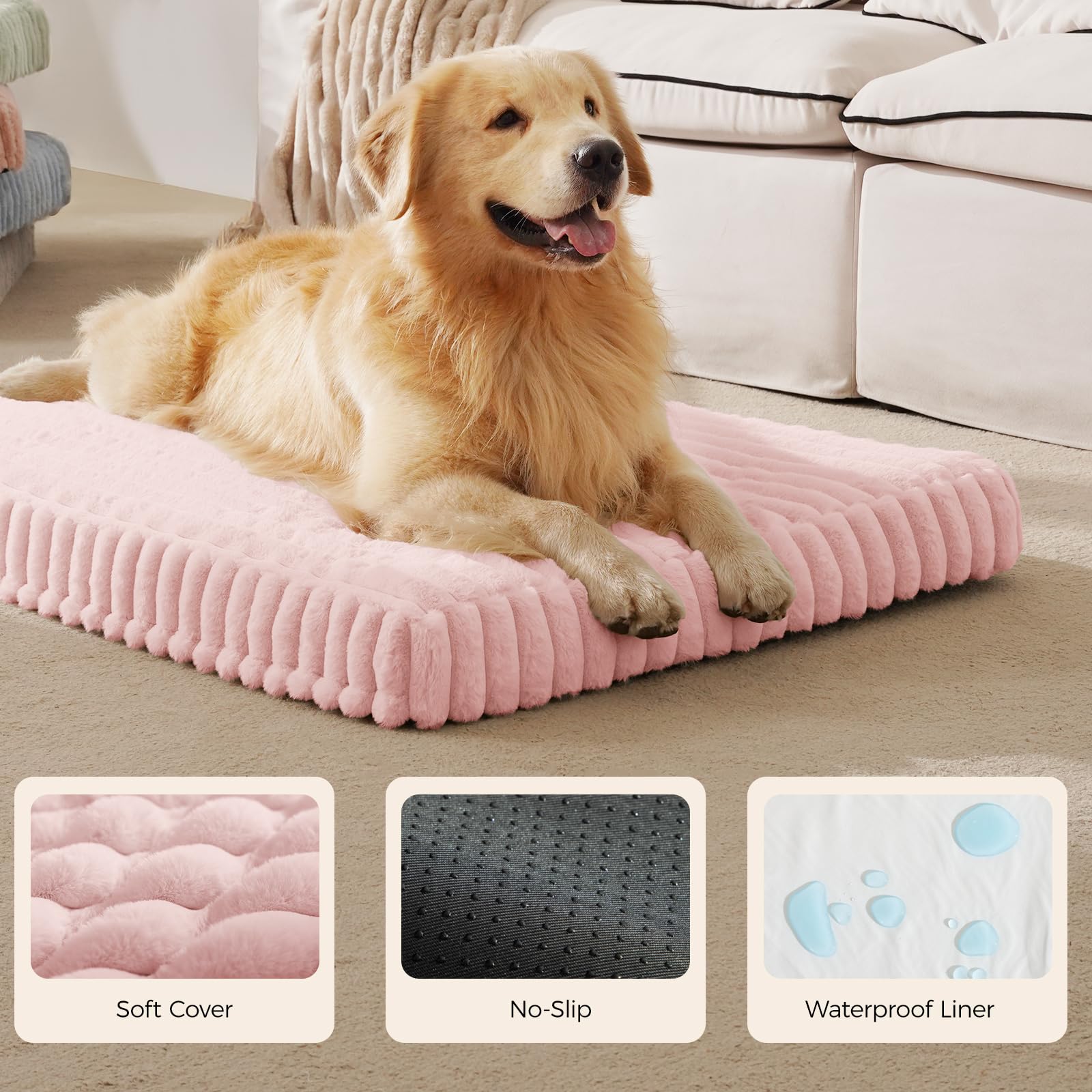 Non-slip bottom with silicone dots on the DOPEDIO bed