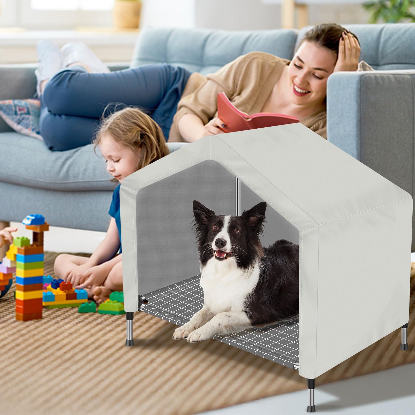 Dopliv winter-ready tent helps maintain warmth indoors