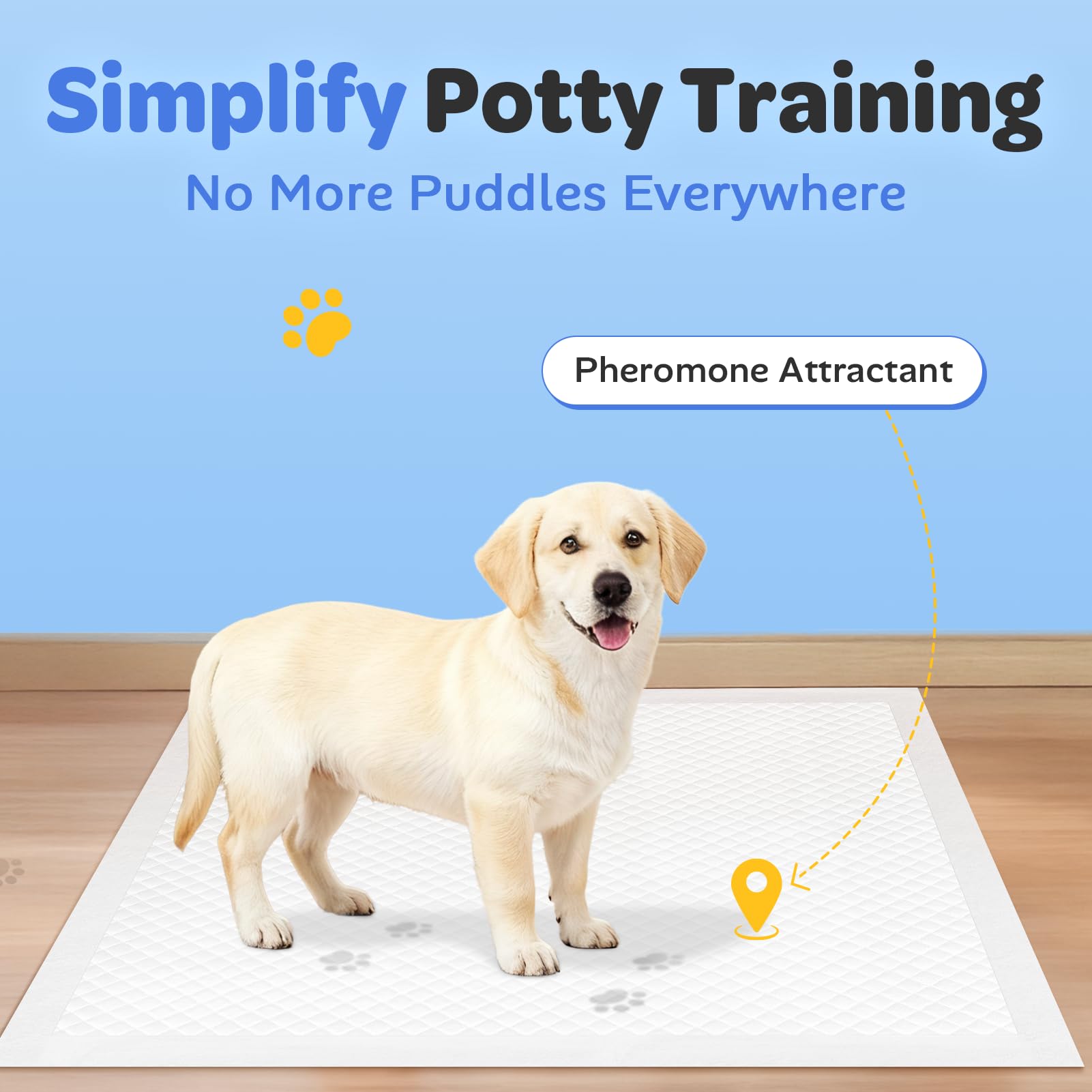 Doporro 28x34 pads designed for dogs' training and comfort.