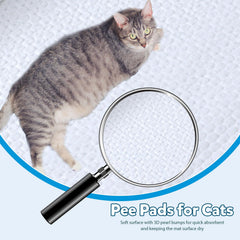 DOQVTIZAY cat pad refills leakproof-back demonstrates secure backing to prevent leaks.