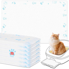 DOQVTIZAY cat pads offer ultra absorbent protection for litter boxes.