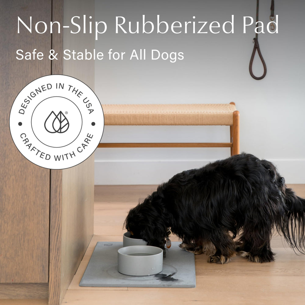 Dorai Stone Drying Mat uses a stone base for quick drying and durability