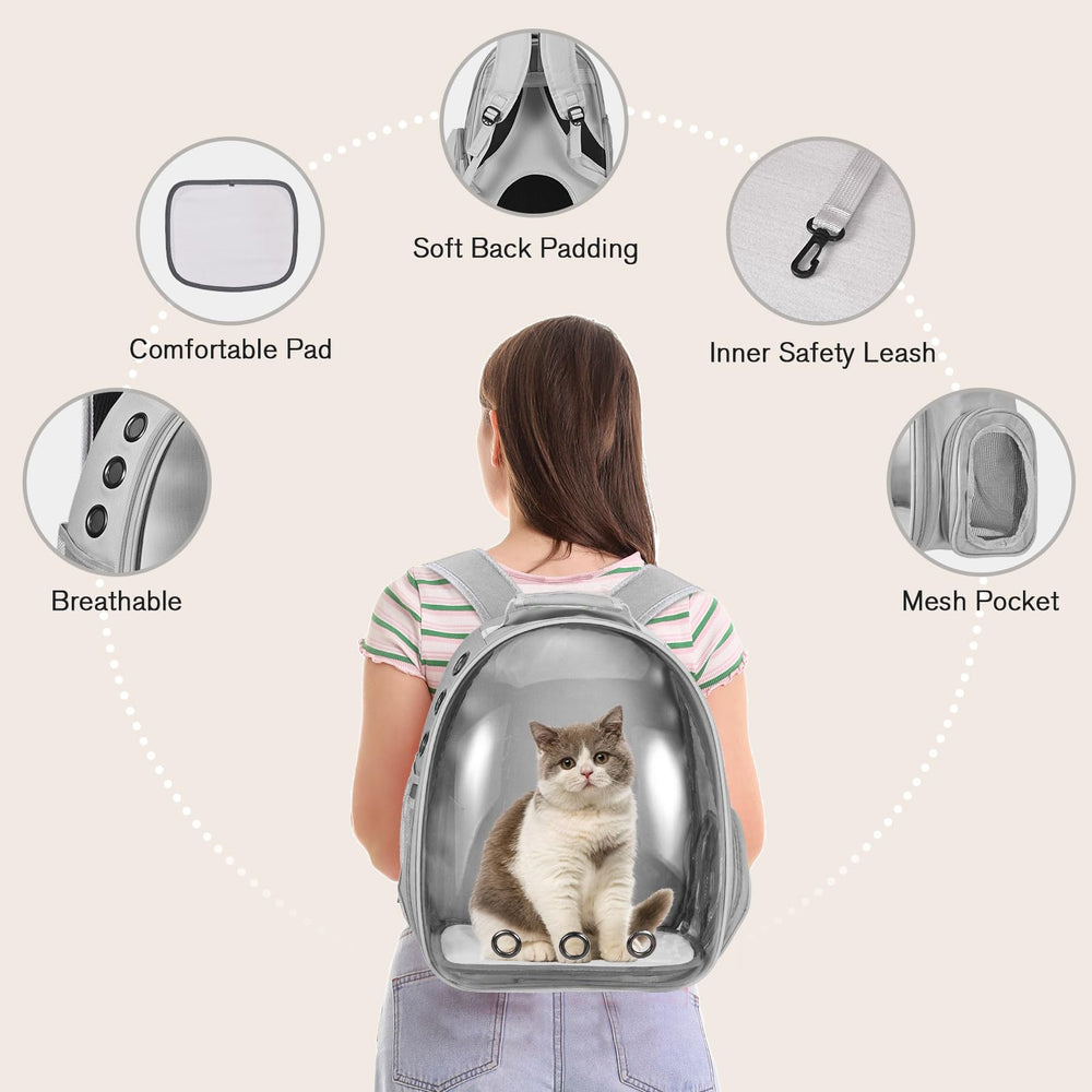 Dorphy dimensions 14.2 by 10.2 by 15.7 inches fit small to medium pets.
