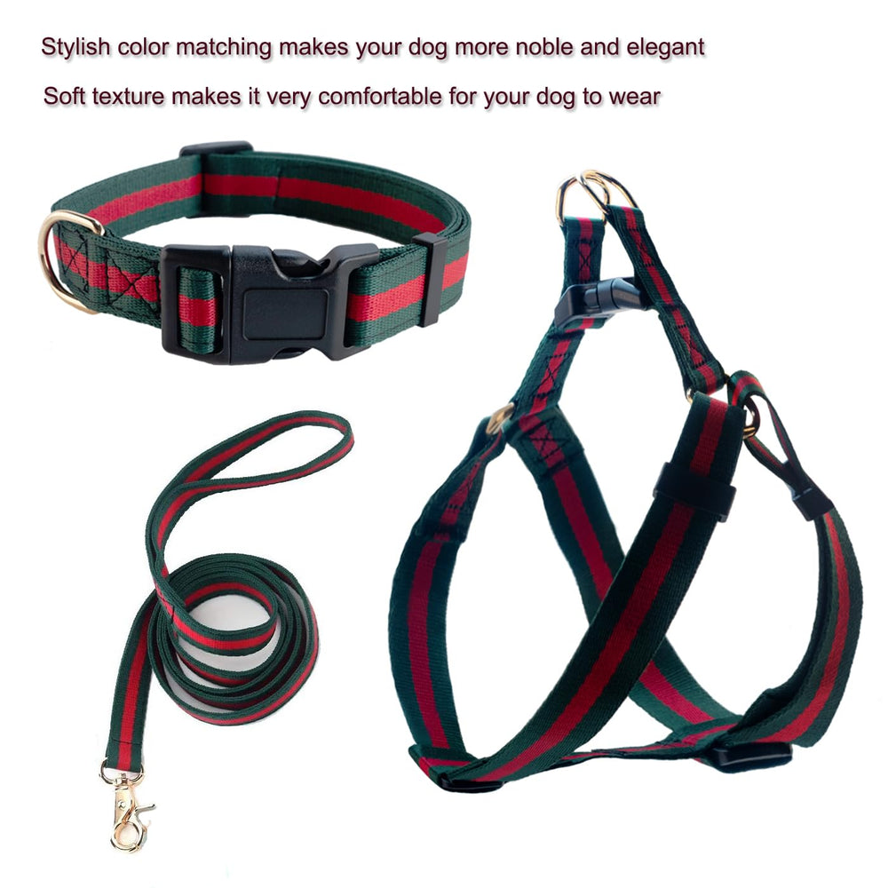 Doryojoy luxury harness set adds stylish visibility and comfort.