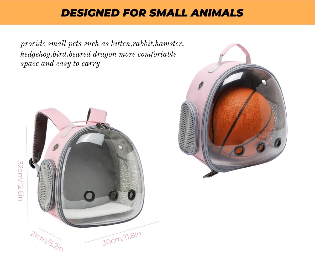 Dotala carrier backpack with breathable mesh ventilation keeps pets cool during trips