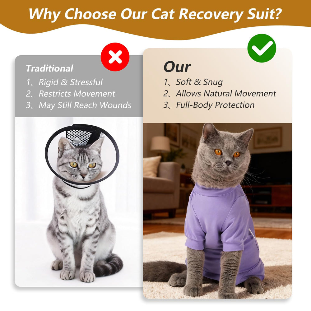 Dotoner cat recovery suit fabric is breathable and comfortable for daily wear