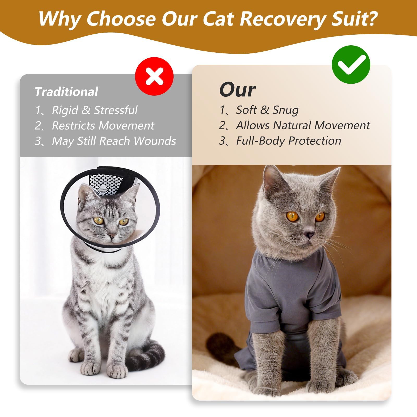 Dotoner recovery suit grey M serves as an e-collar alternative for gentle healing.