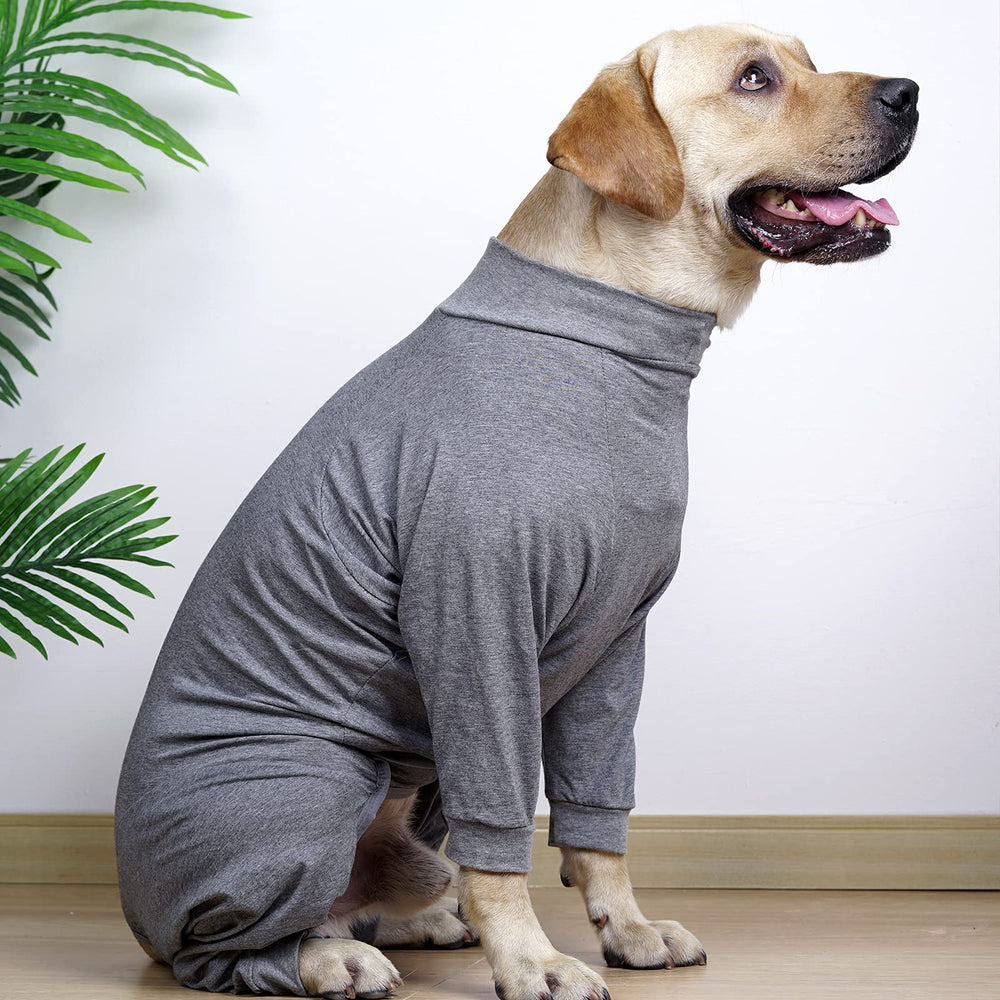 Dotoner recovery suit shown with breathable elastic fabric for comfort