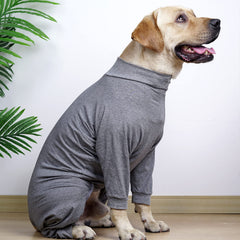 Dotoner recovery suit shown with breathable elastic fabric for comfort