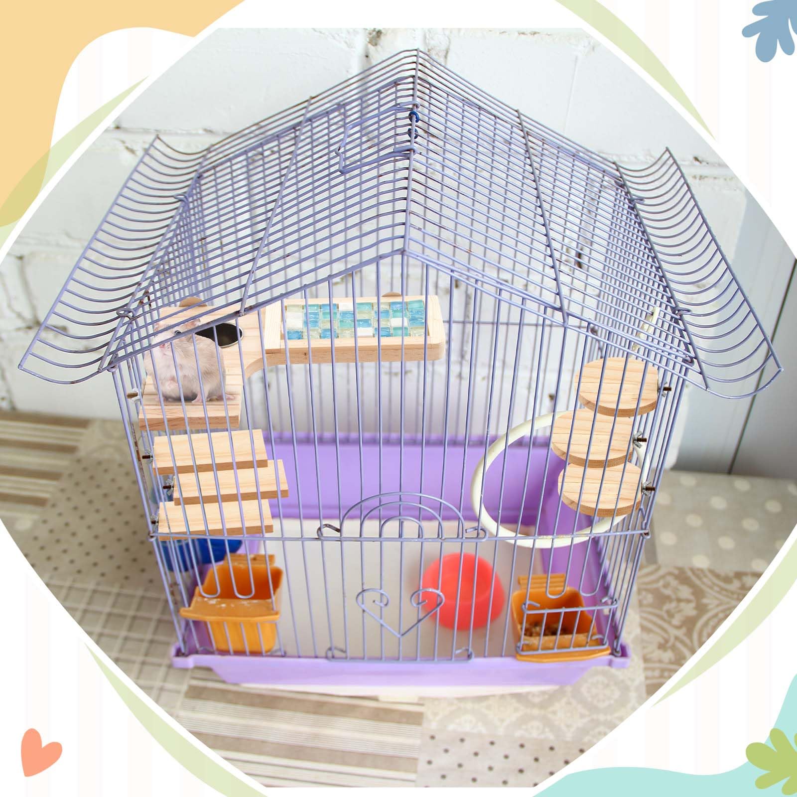 DoubleFill food cup for easy-access feeding