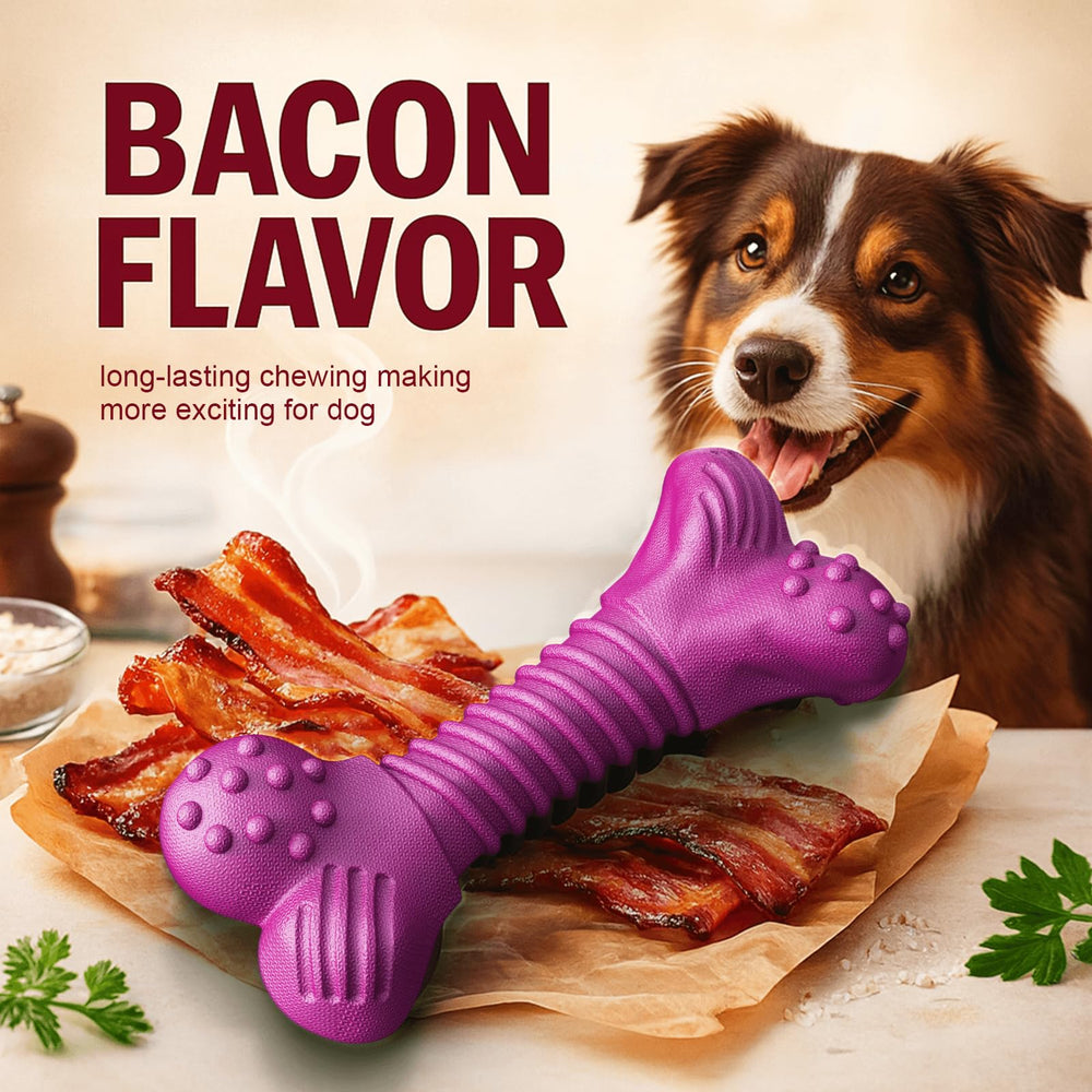 Doudele large-size toy fits medium to large dogs for durable chewing.