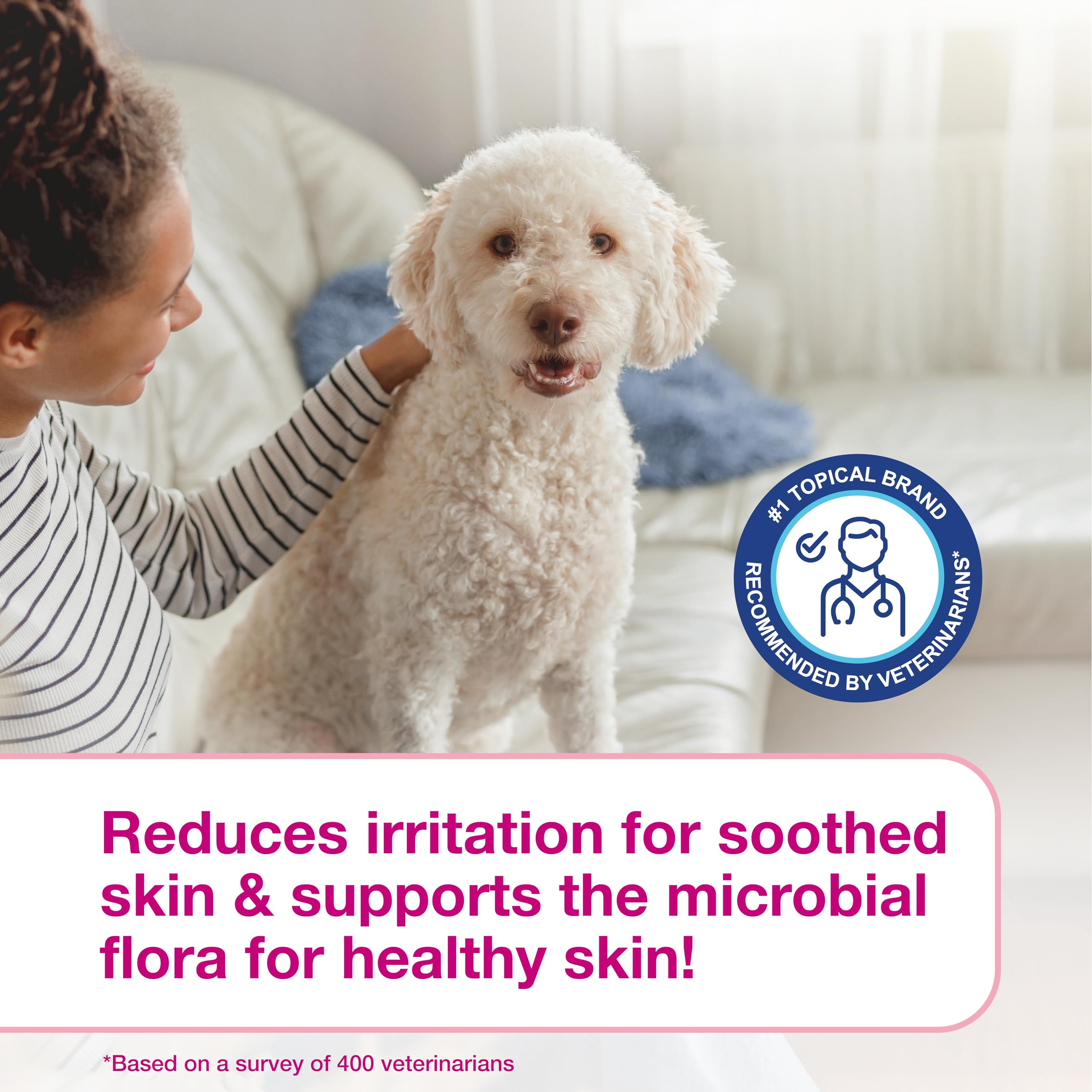 DOUXO S3 Calm is a veterinarian-recommended non-prescription brand.
