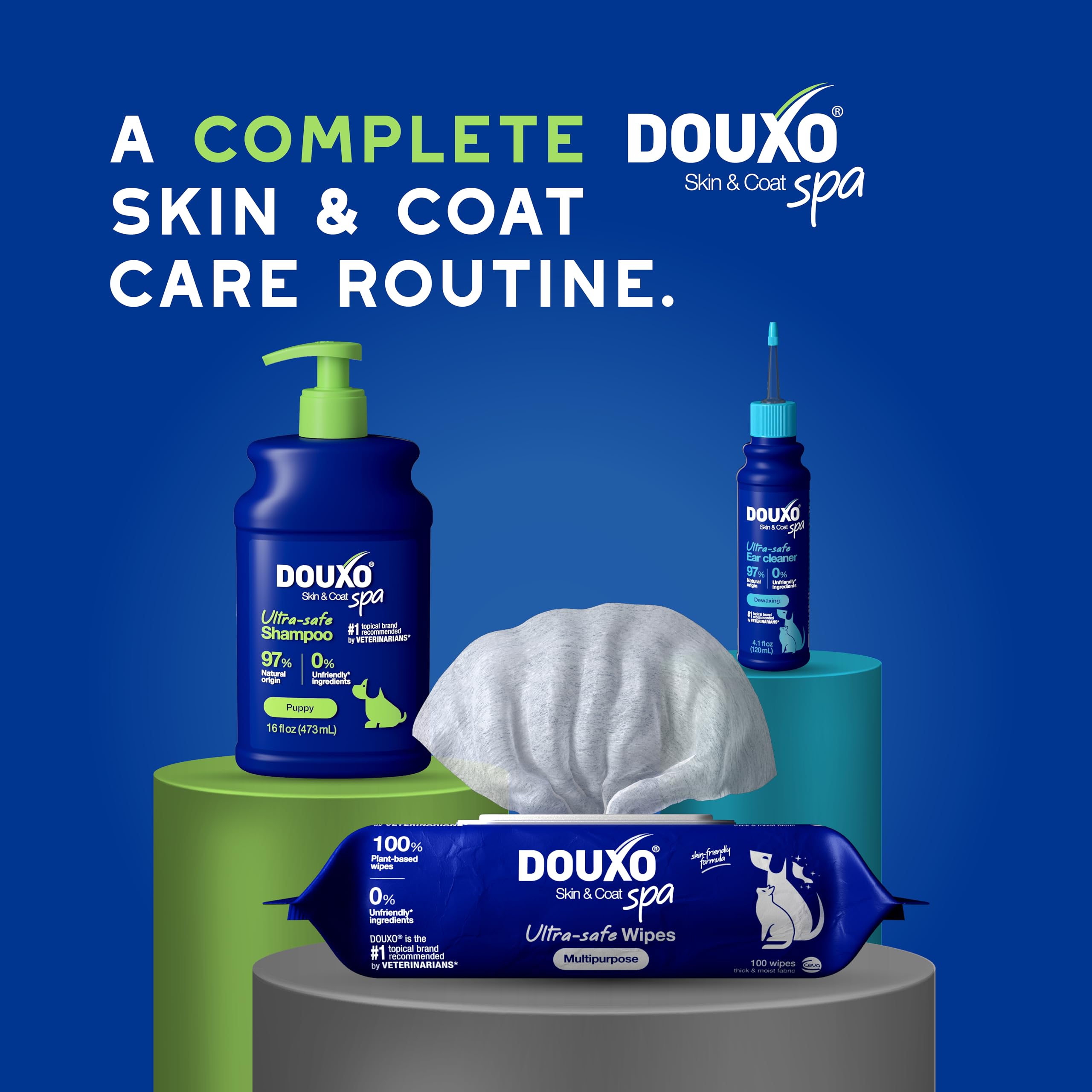 DOUXO Skin & Coat SPA after-bath scent for a fresh coat