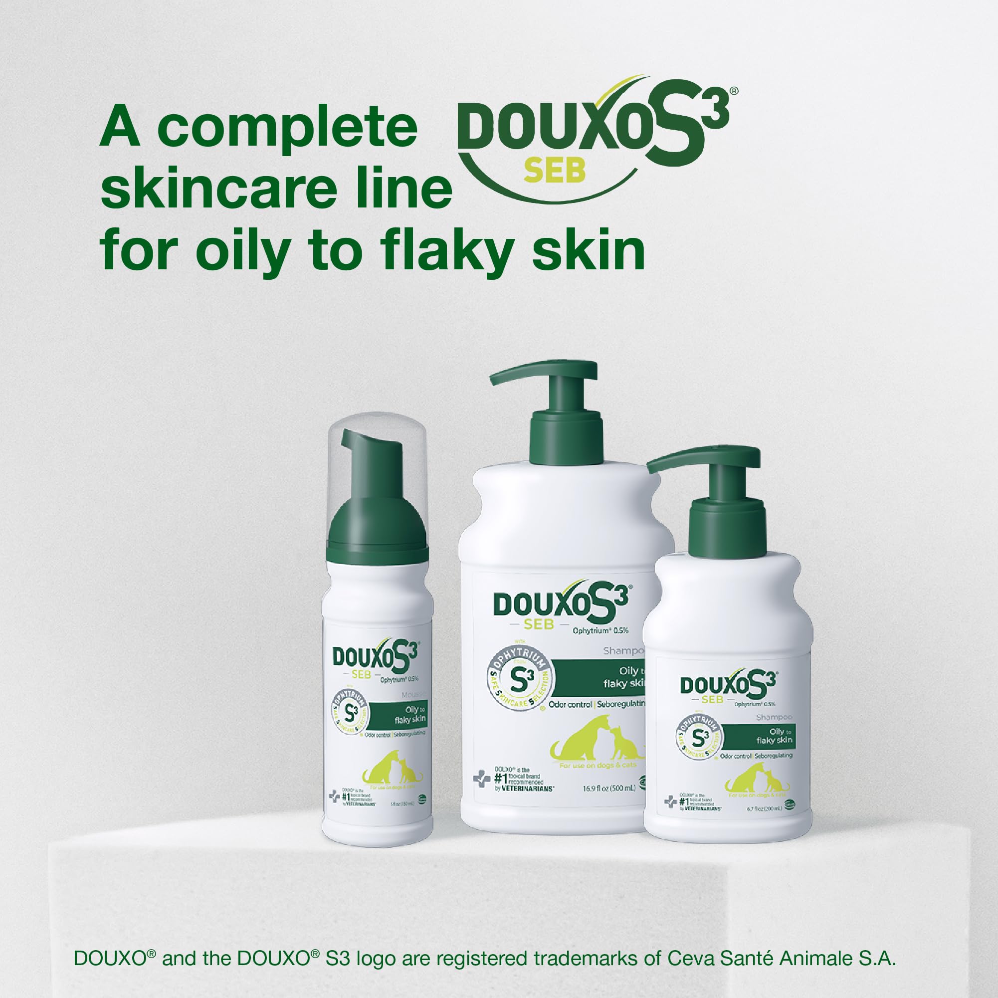Clinically referenced product may support reduced dandruff and odors on pets