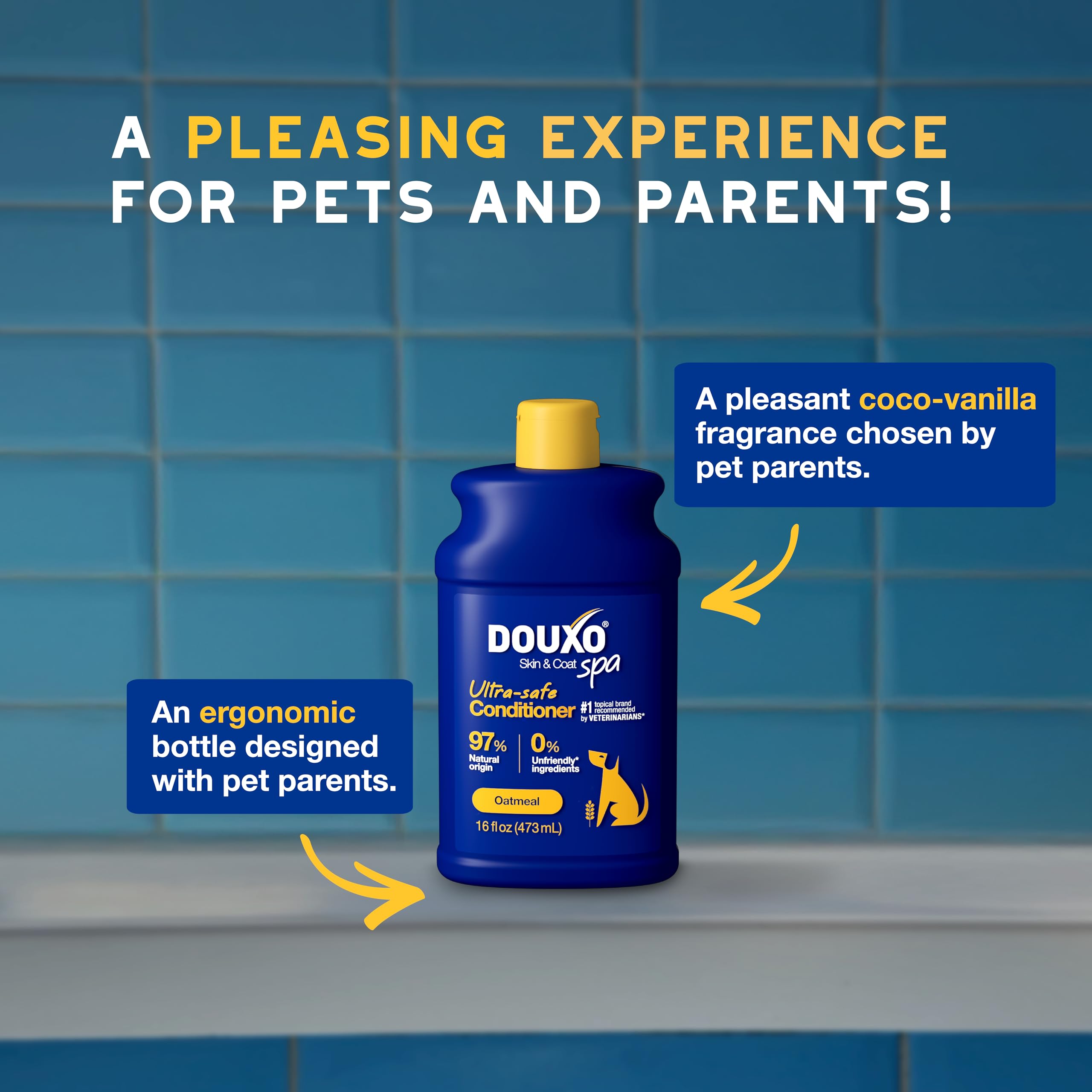 Oatmeal ingredient boosts hydration in DOUXO conditioner