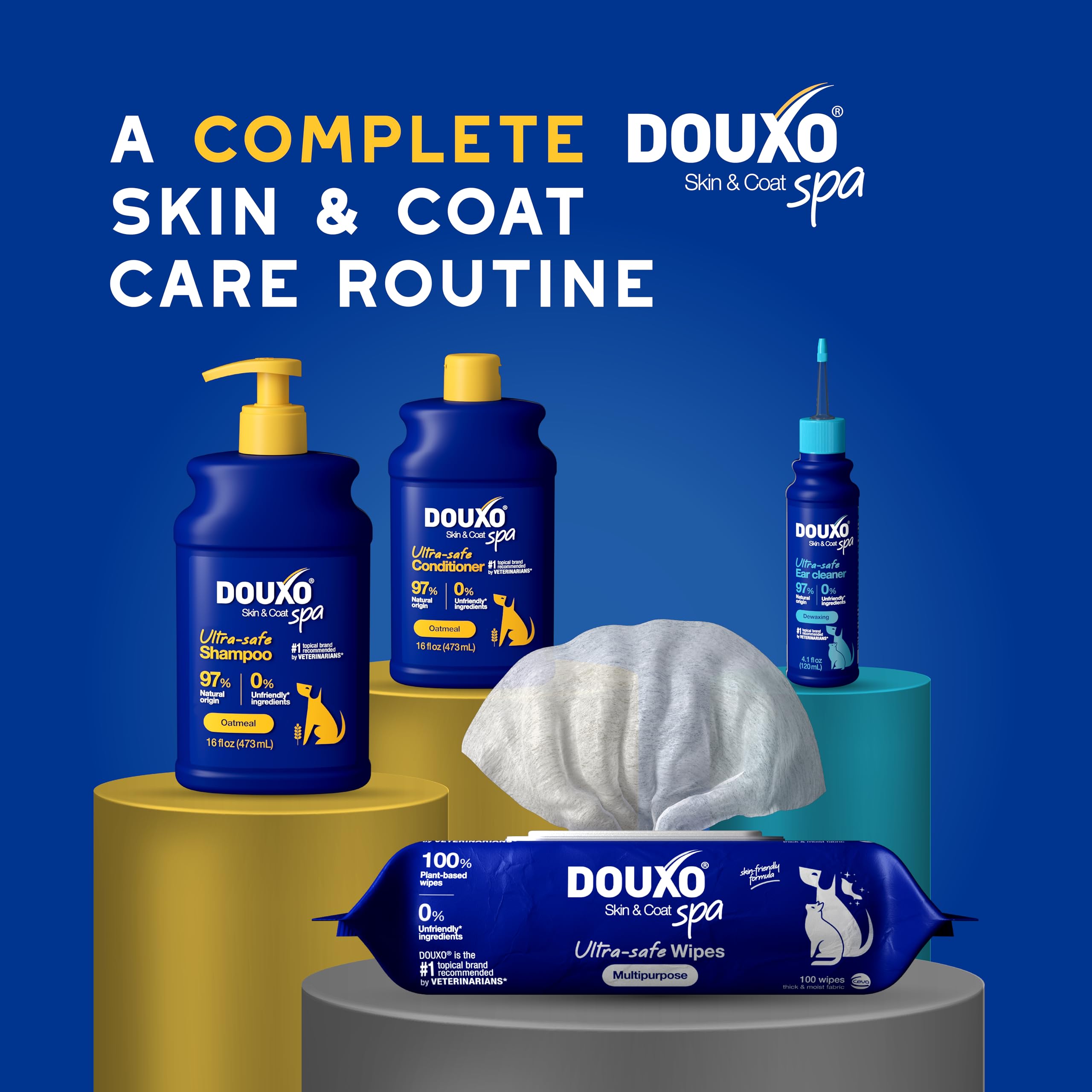 Pairs with the DOUXO spa line for a complete care routine