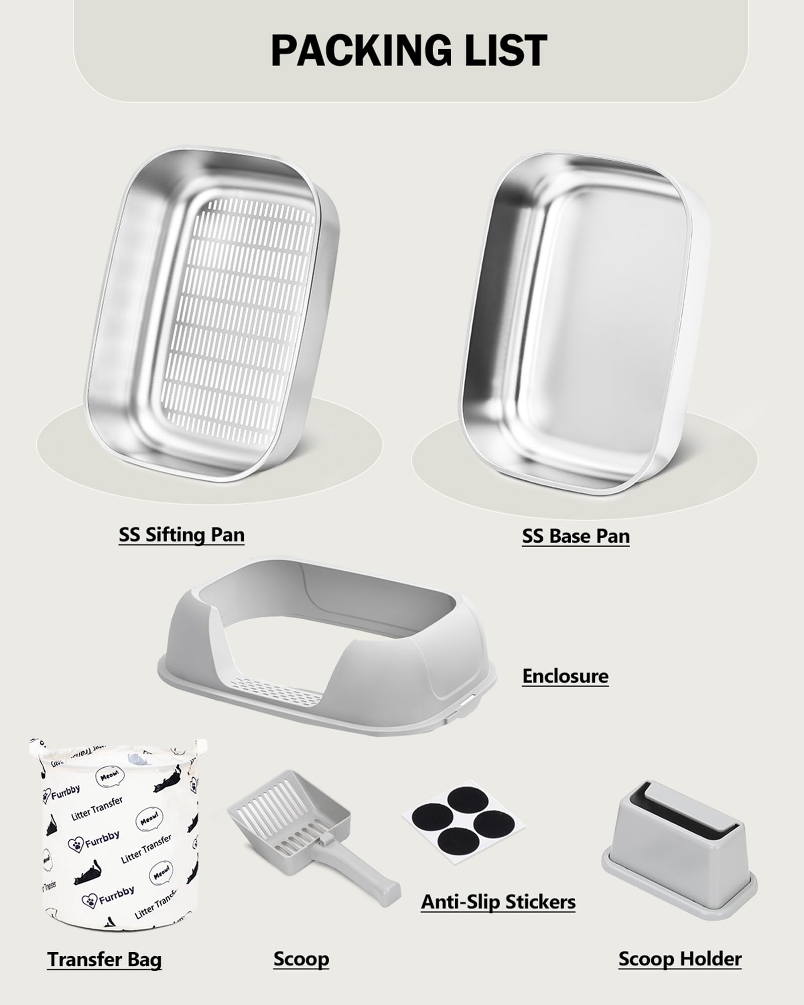 Dowanoqo clumping and clay litter compatibility for flexible options