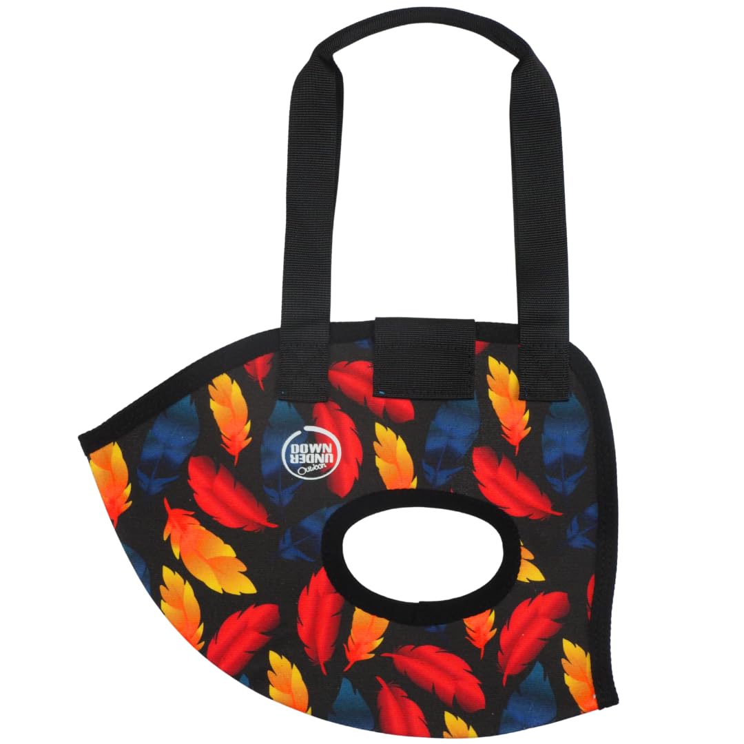 Down Under Outdoors chicken sling with handle provides secure lifting support.