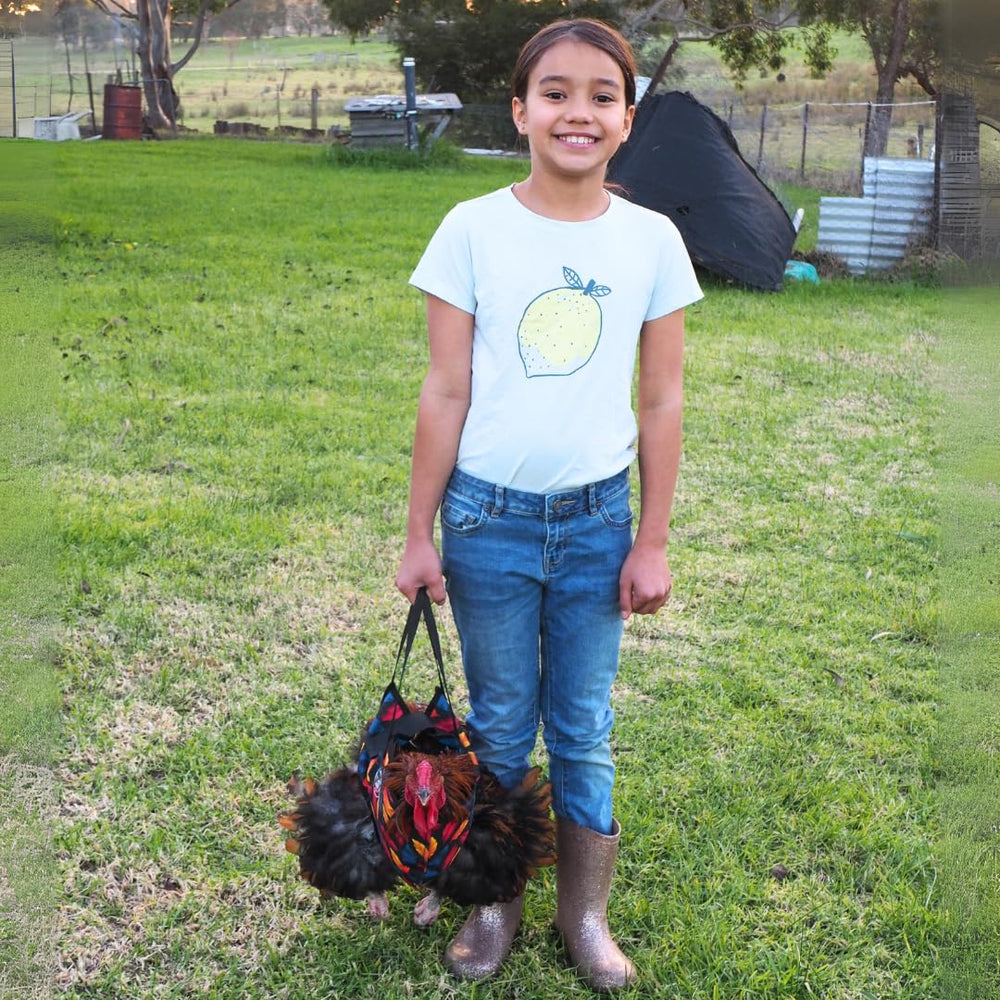 Down Under Outdoors chicken sling vent-free design keeps vents clean.
