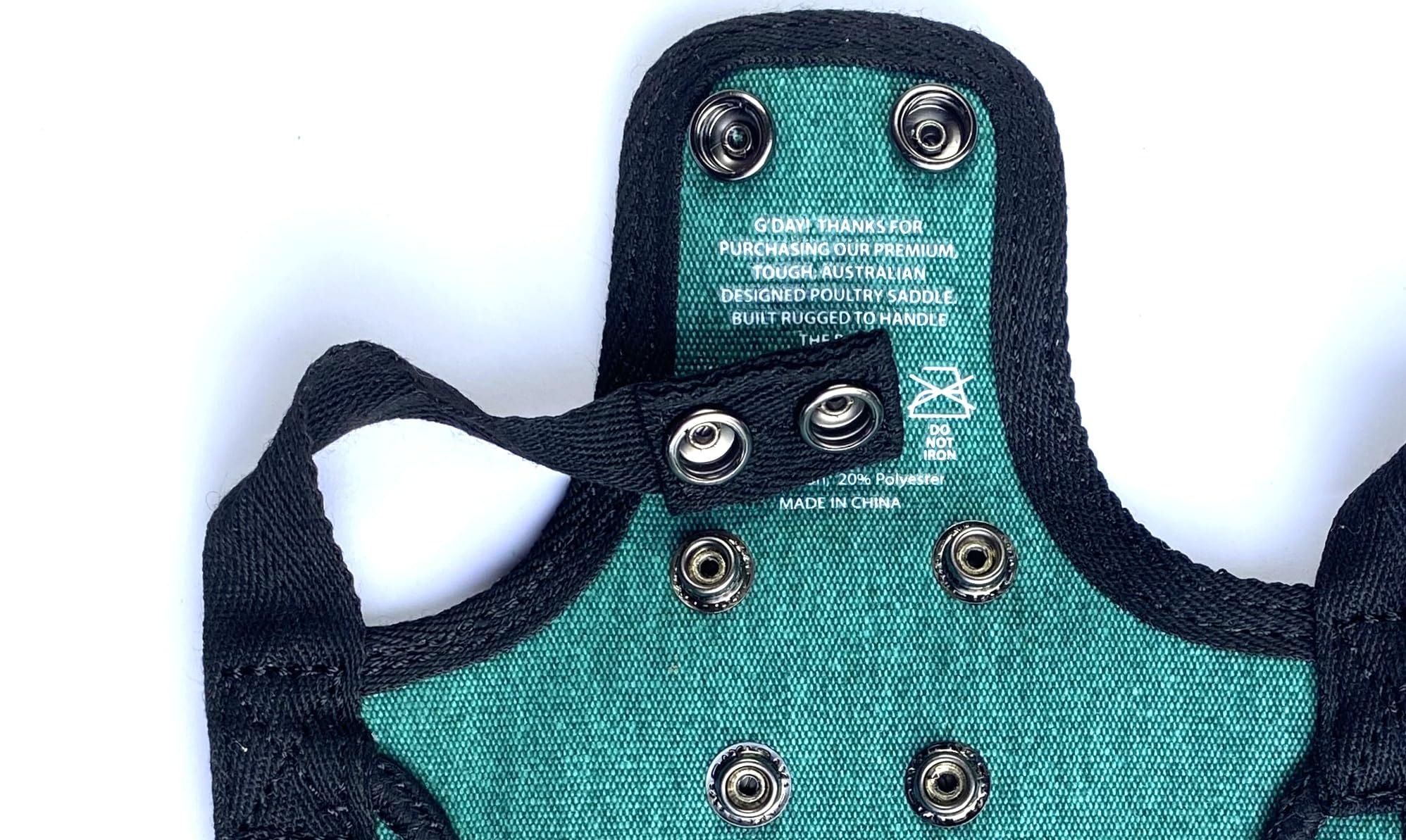 DOWN UNDER OUTDOORS rugged 14oz cotton saddle emphasizes durability