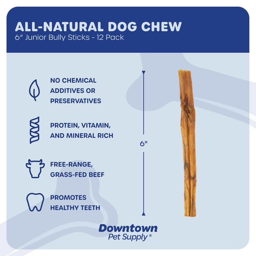 Downtown Pet Supply no-hide dog chews 6-inch, easy-to-handle chew